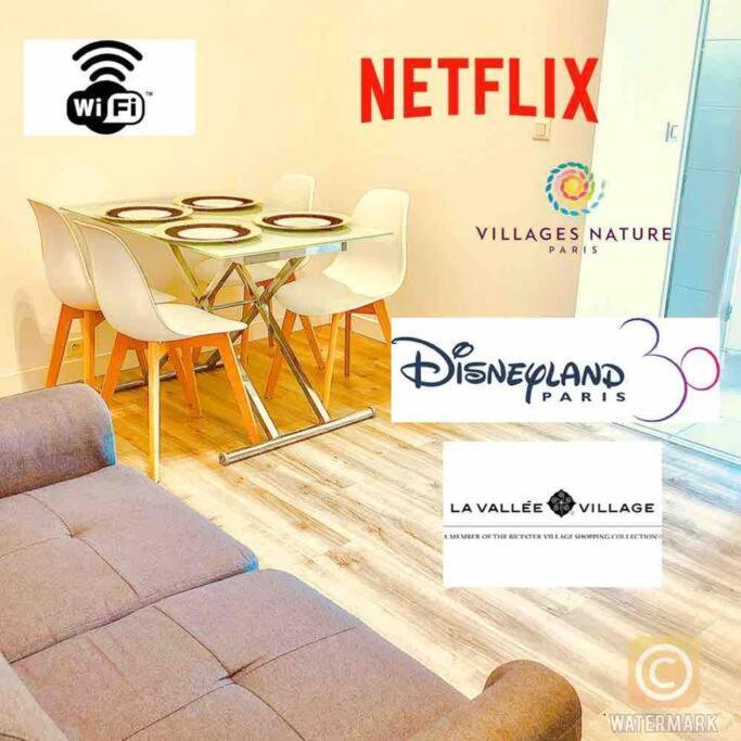 Appartement Cosy Proche Disney Vaires-sur-Marne Εξωτερικό φωτογραφία